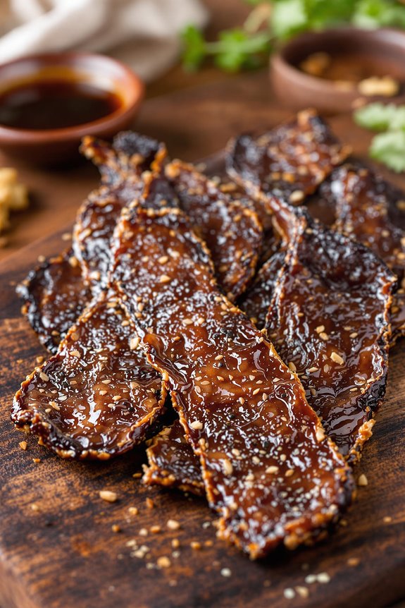 savory asian beef jerky