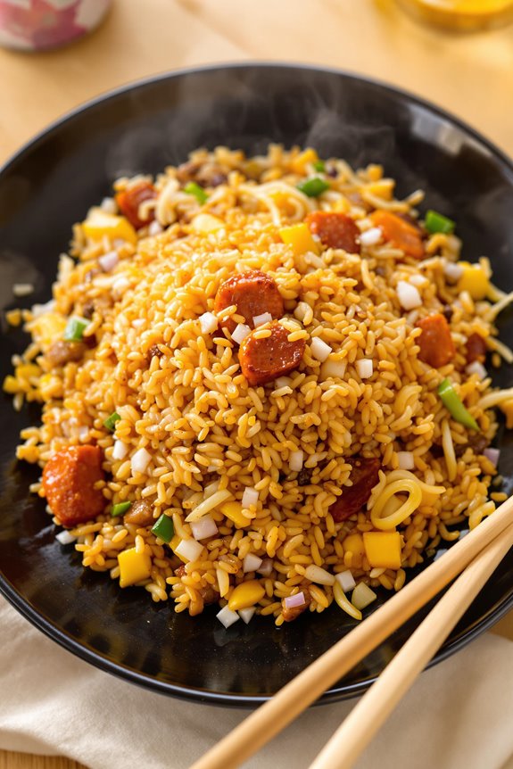 savory pork fried rice recipe