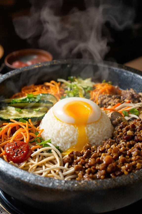 sizzling korean bibimbap recipe