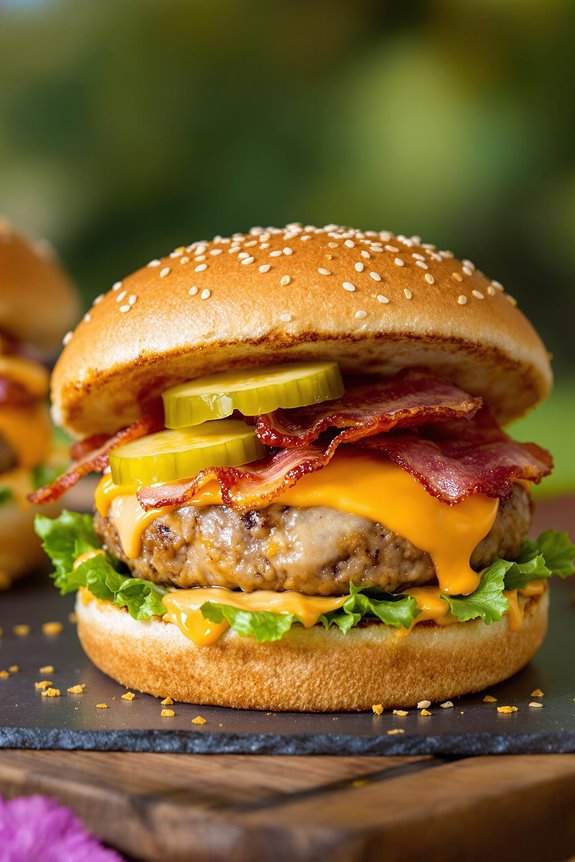smoky southwest turkey burgers