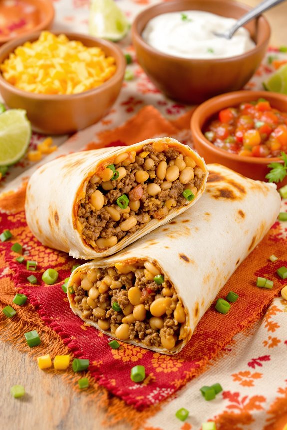 soulful mexican comfort burrito