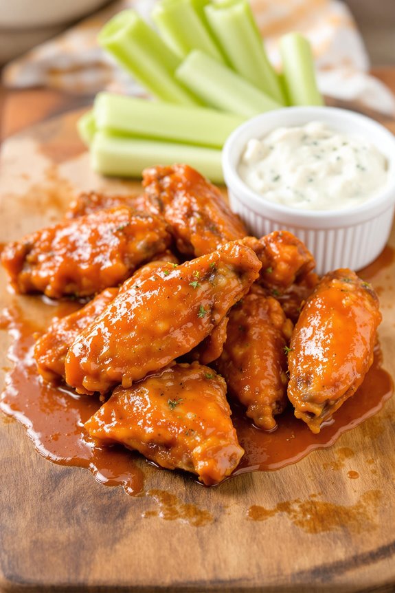 spicy buffalo wings recipe