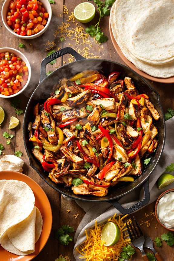 spicy chicken fajita recipe