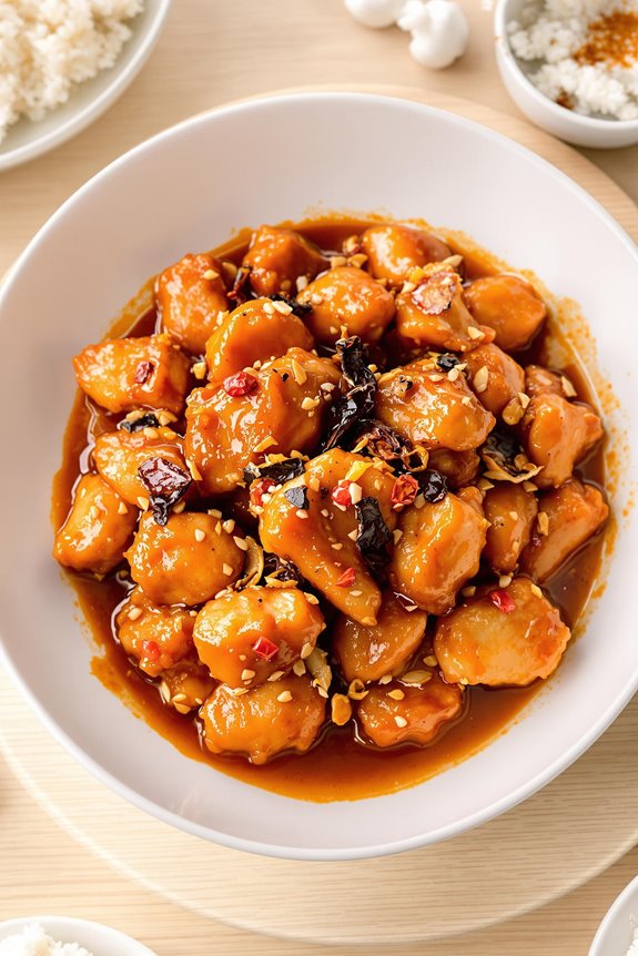 sweet and spicy chicken