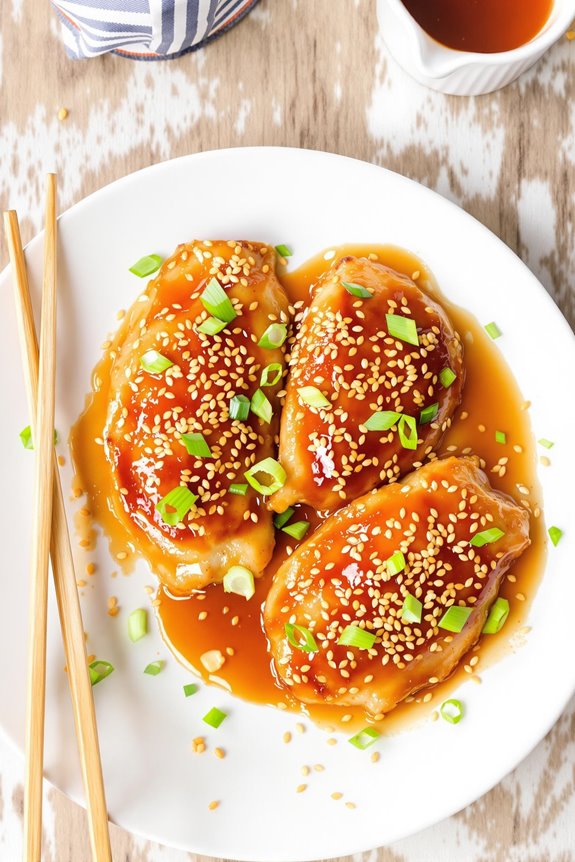 sweet and tangy chicken