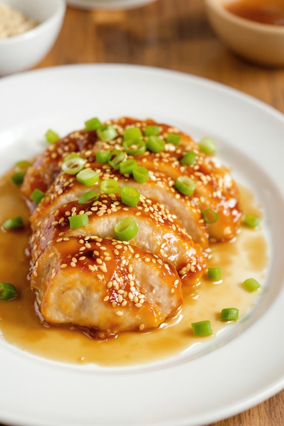 sweet and tangy glaze