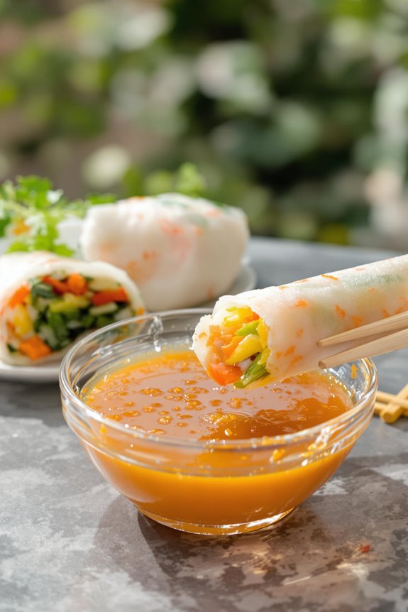 sweet tangy spring roll sauce