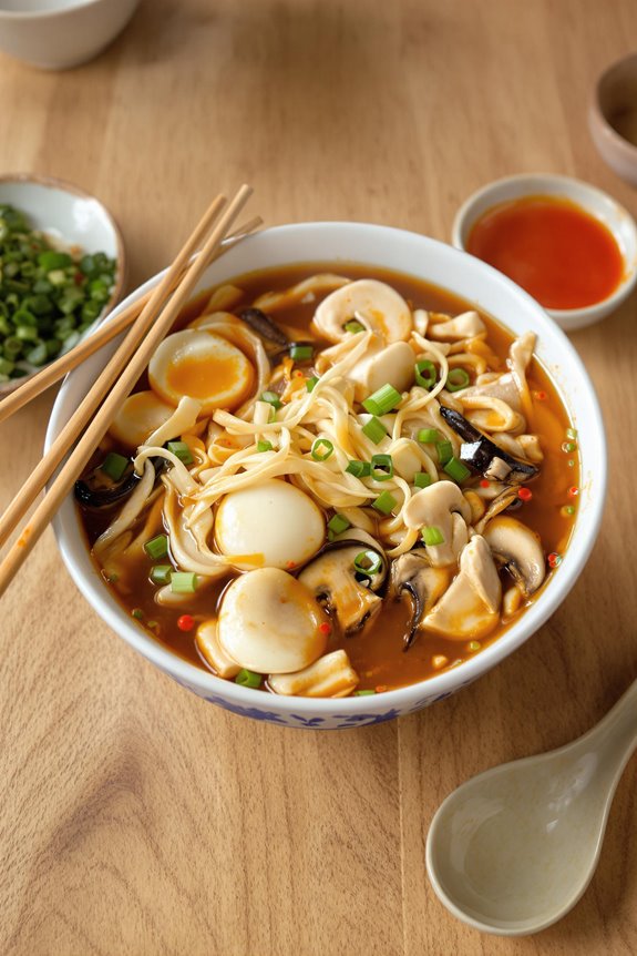 tangy hot and sour soup