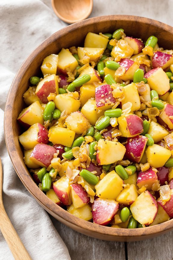tangy mustard potato salad