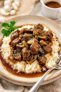 tender flavorful beef tips
