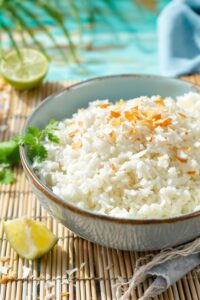 tropical coconut rice delight