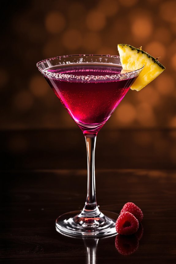 vibrant acai passion martini