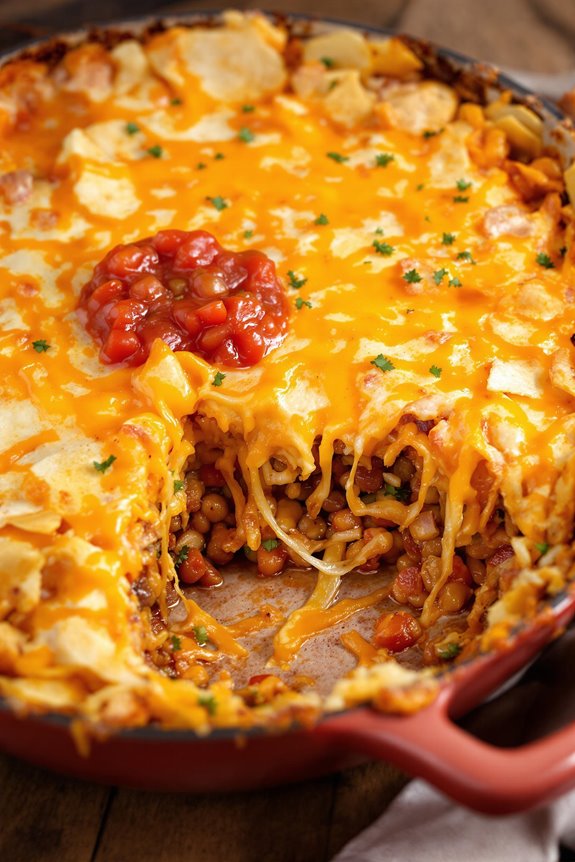 zesty mexican bean pie