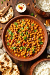 chickpea curry comfort dish