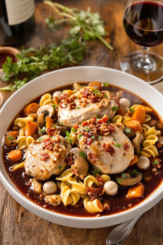 classic french chicken stew