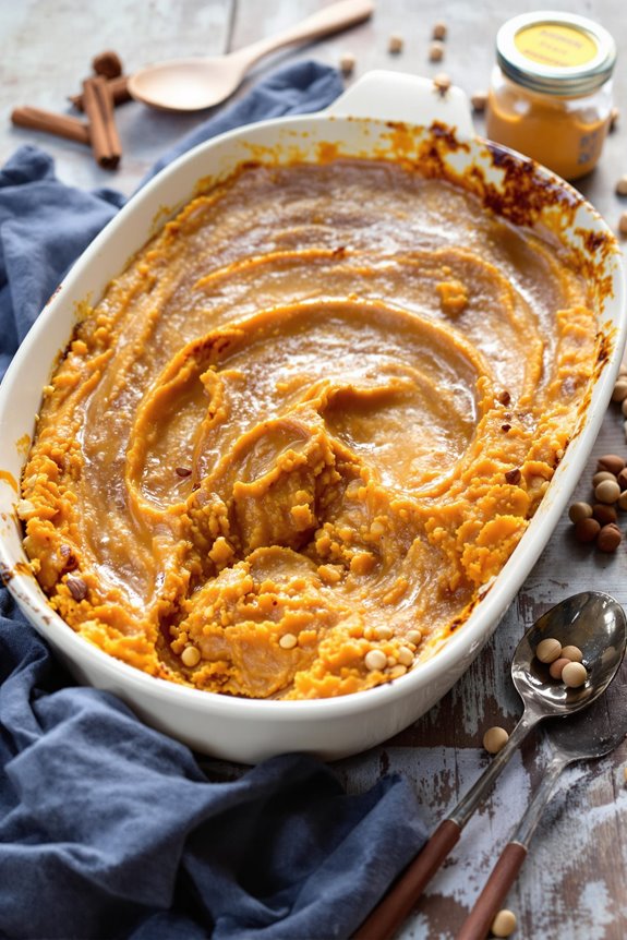 comforting sweet potato mash
