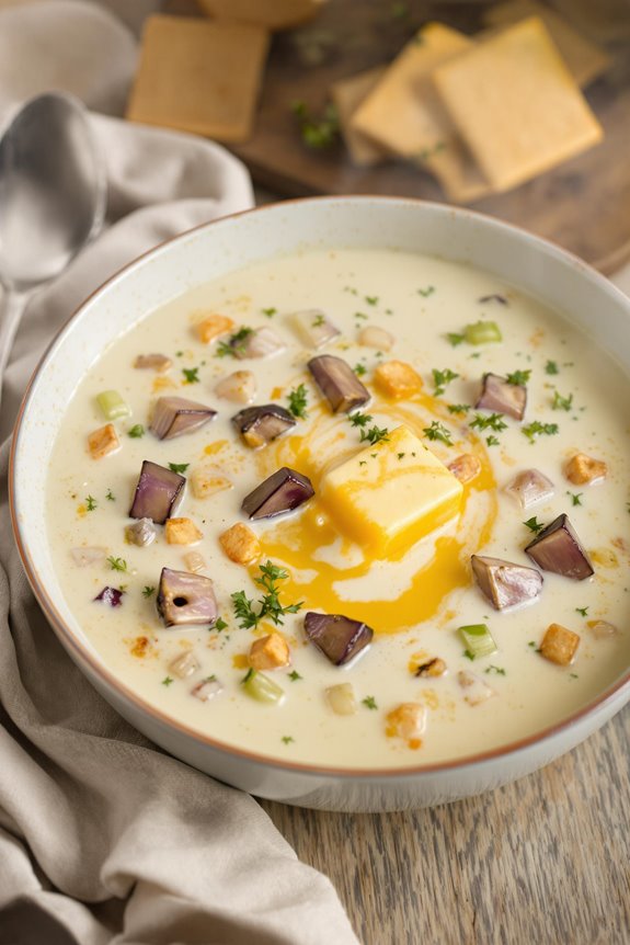 creamy eggplant garden stew