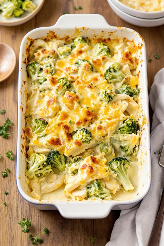 creamy gruyere chicken divan
