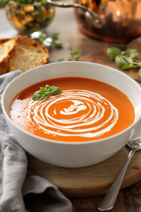 creamy tomato bisque recipe