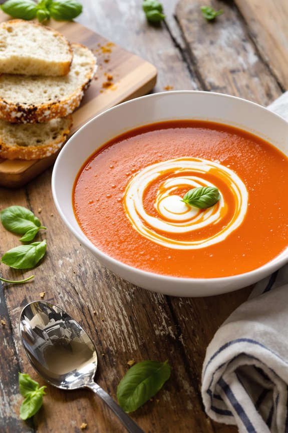 creamy tomato soup recipe