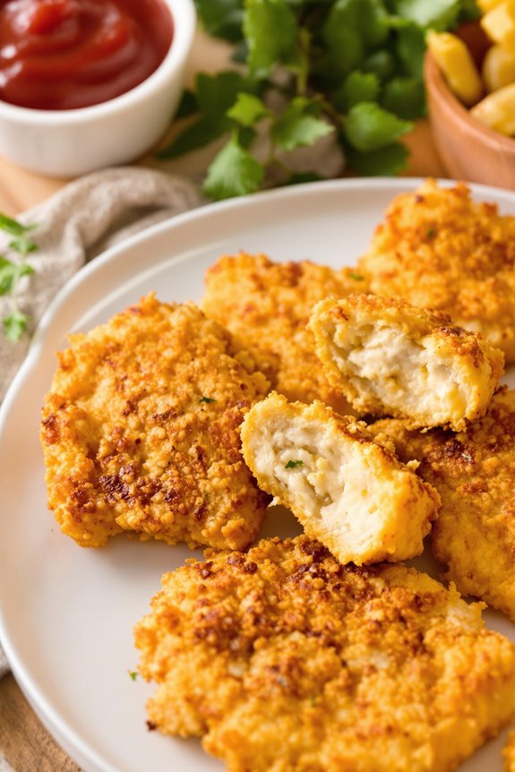 crispy chicken nuggets recipe