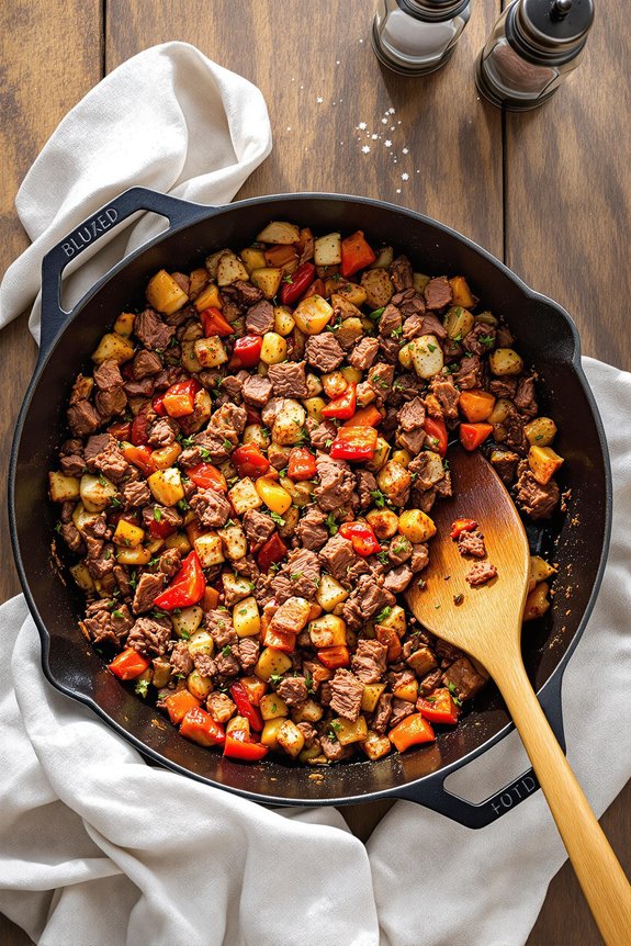 crispy corned beef hash