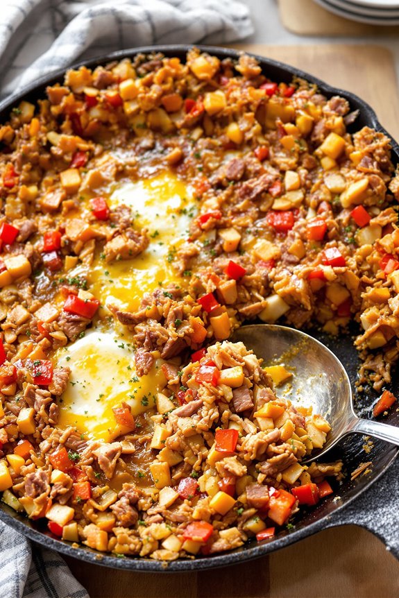 crispy corned beef hash