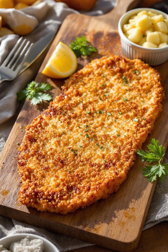 crispy german schnitzel delight