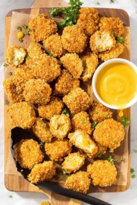 crispy homemade chicken nuggets