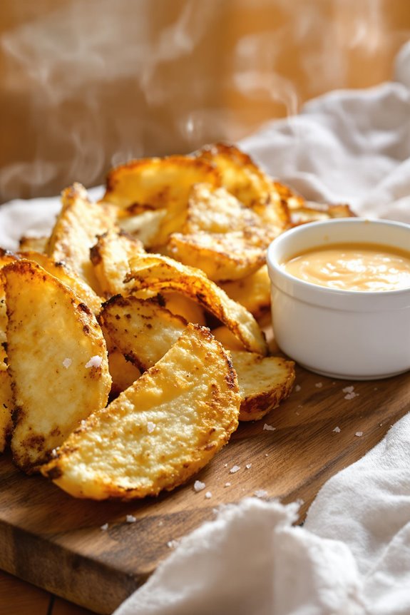 crispy homestyle potato wedges