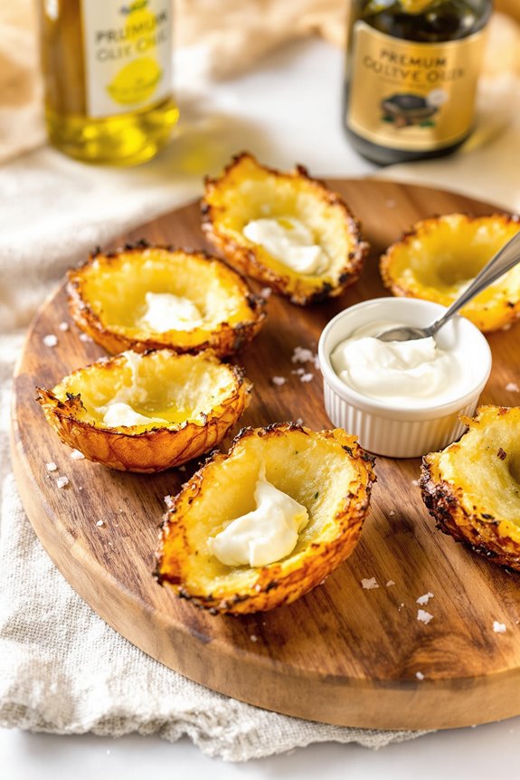 crispy potato skins recipe