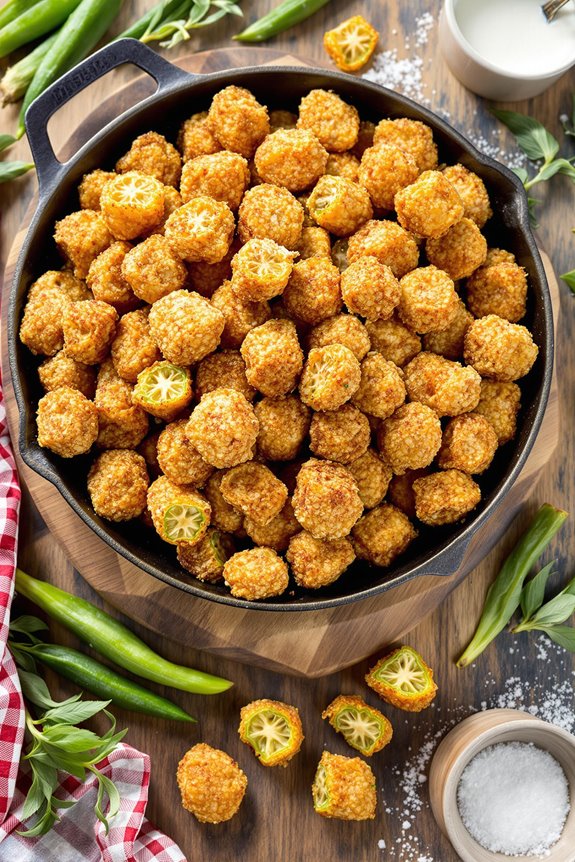 crispy southern fried okra