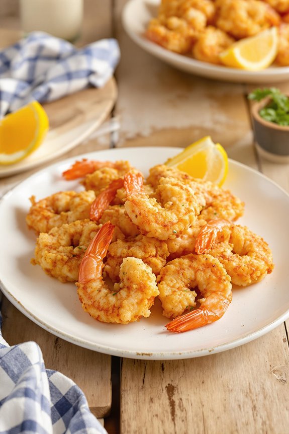 crispy southern fried shrimp