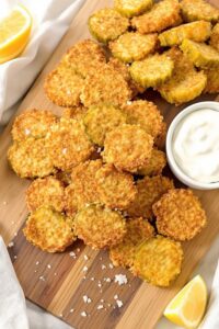 crispy southern pickle fry