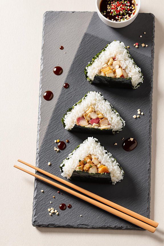 delicious japanese rice balls