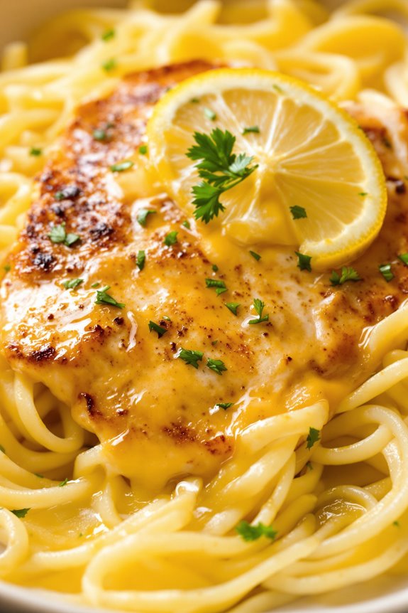 golden lemon butter chicken