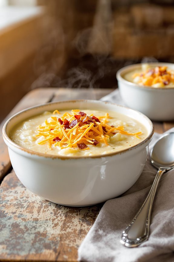 hearty loaded baked potato soup