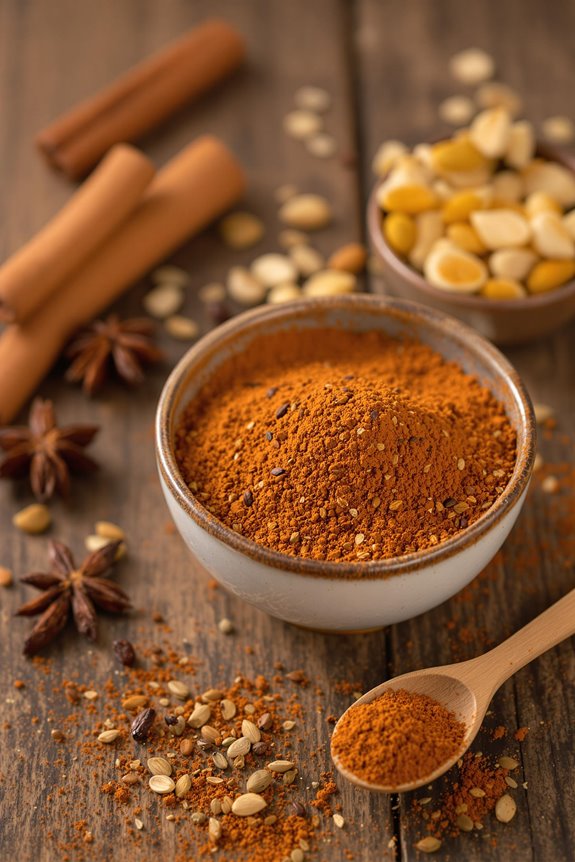 homemade aromatic garam masala