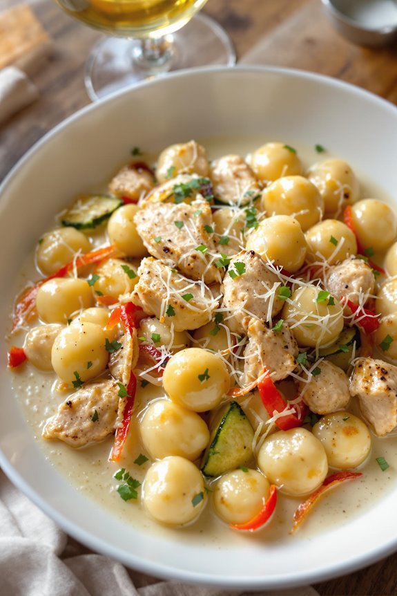 homemade chicken gnocchi recipe