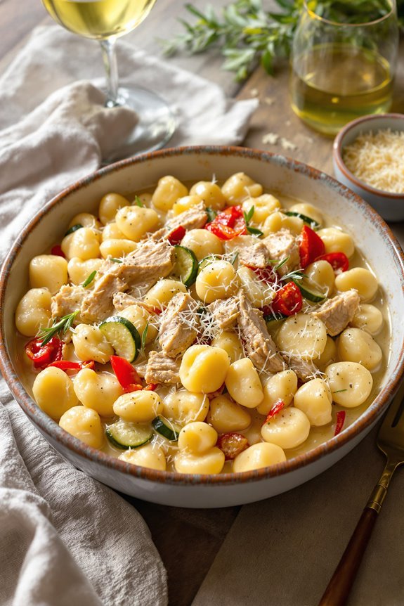 homemade chicken gnocchi recipe