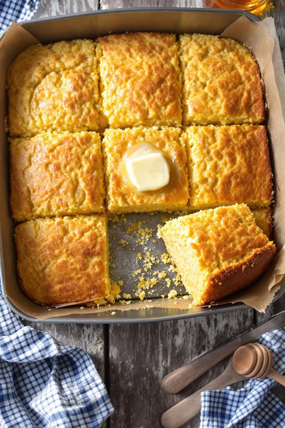 homemade southern cornbread recipe