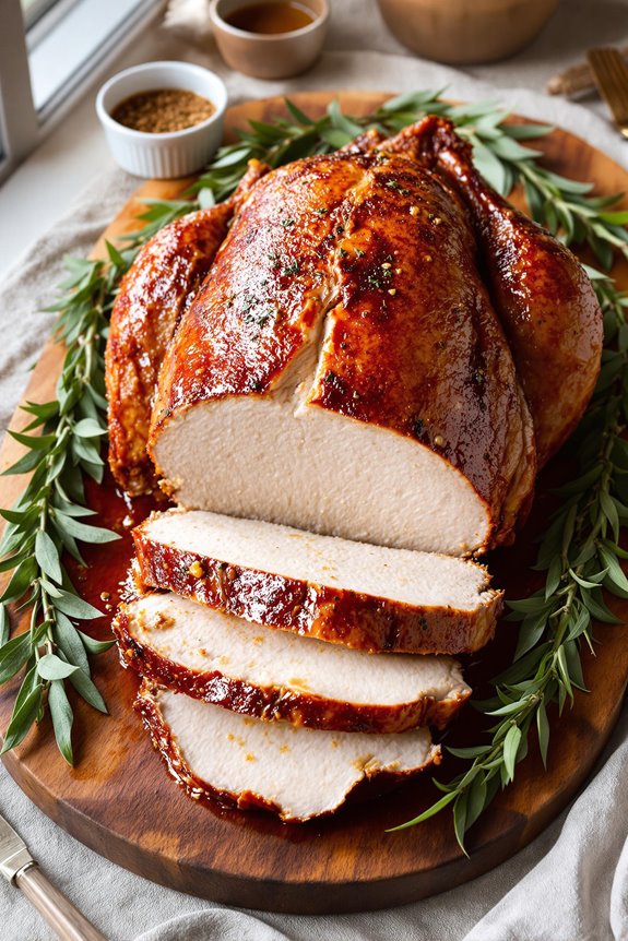 juicy brined smoked turkey