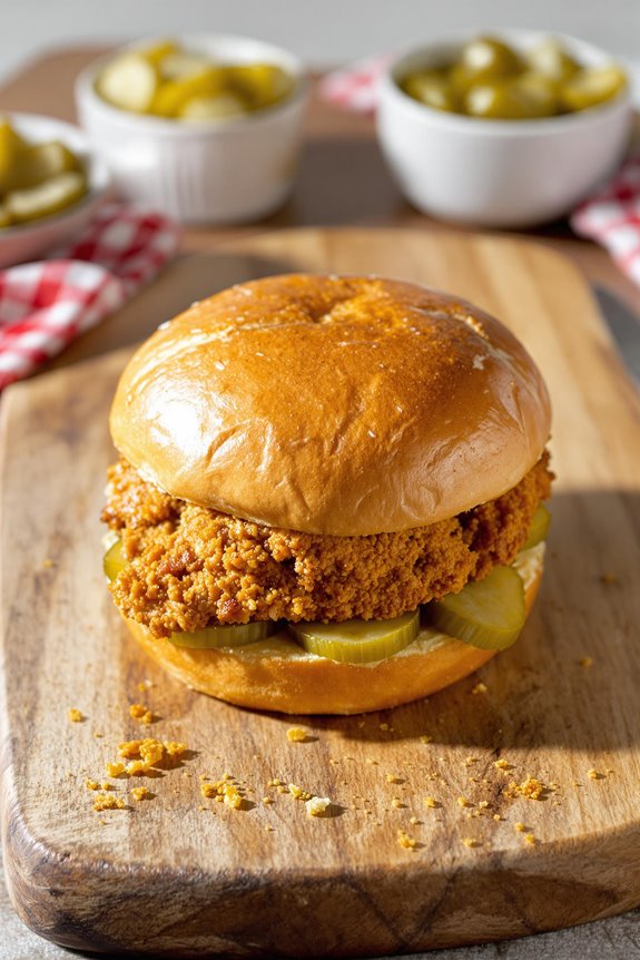 juicy southern chicken sandwich