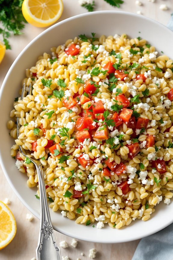 mediterranean orzo salad recipe