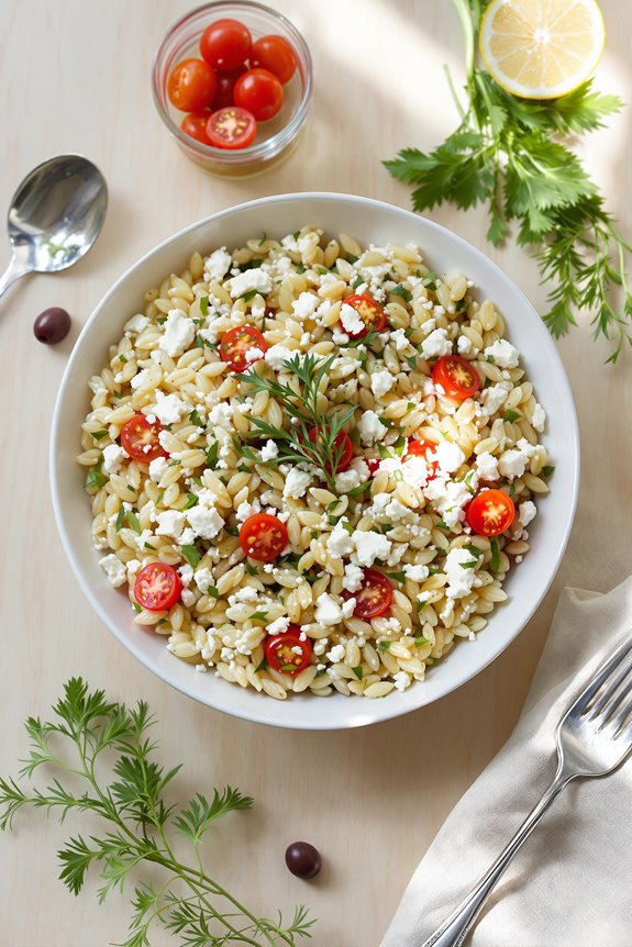 mediterranean orzo salad recipe