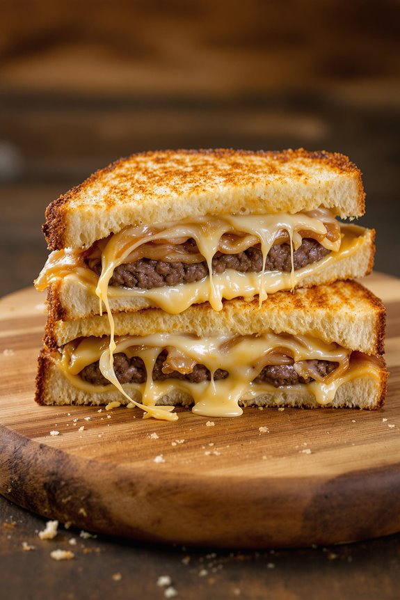 mouthwatering patty melt perfection