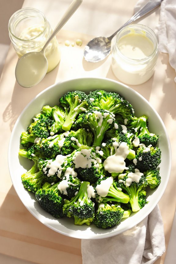 quick and colorful broccoli