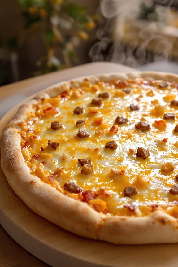 savory breakfast pizza recipe