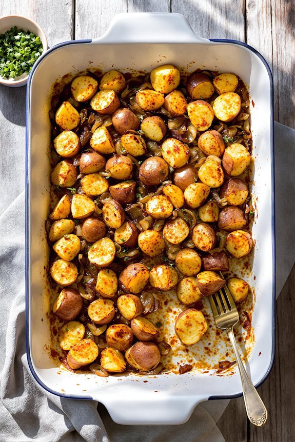 sizzling morning crunch potatoes