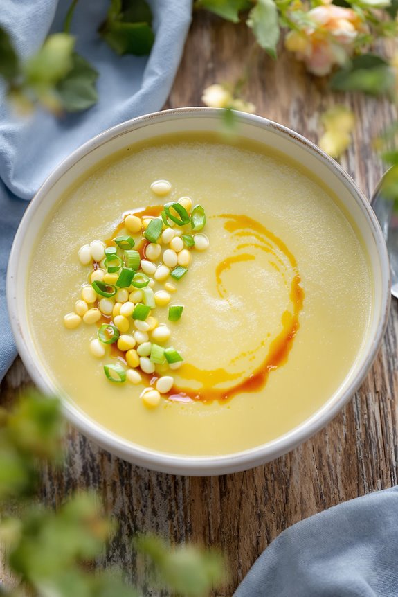 smoky chipotle corn soup